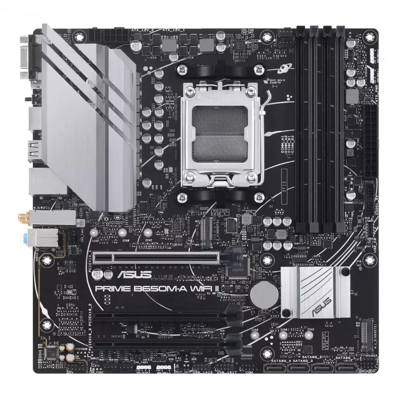 ASUS PRIME B650M-A WIFI II AMD B650 socket AM5 micro ATX
