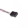 SilverStone SST-CPS05 kabel van Mini-SAS HD (SFF-8643) naar SATA 7-pins met sideband, 4-lane, SAS 12 Gbit/s, 0,5 m, zwart