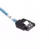 SilverStone SST-CPS05 kabel van Mini-SAS HD (SFF-8643) naar SATA 7-pins met sideband, 4-lane, SAS 12 Gbit/s, 0,5 m, zwart