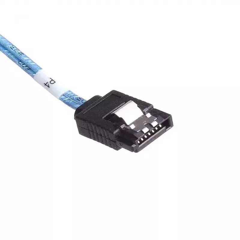 SilverStone SST-CPS05 kabel van Mini-SAS HD (SFF-8643) naar SATA 7-pins met sideband, 4-lane, SAS 12 Gbit/s, 0,5 m, zwart
