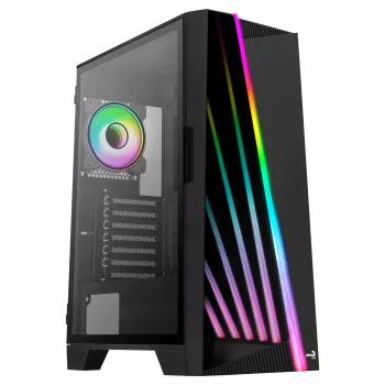 Aerocool MIRAGEBK computerbehuizing ARGB-ventilator 12 cm