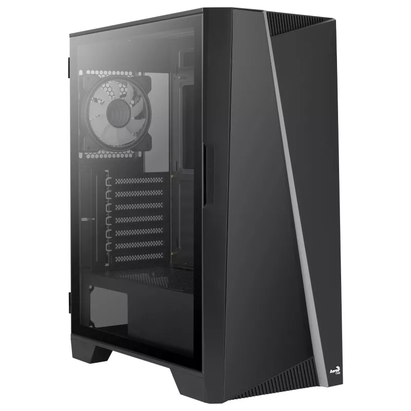 Aerocool MIRAGEBK computerbehuizing ARGB-ventilator 12 cm