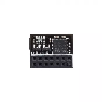 TPM-module ASUS TPM-SPI 2.0, host-interface SPI, breedte 16 mm, diepte 13 mm