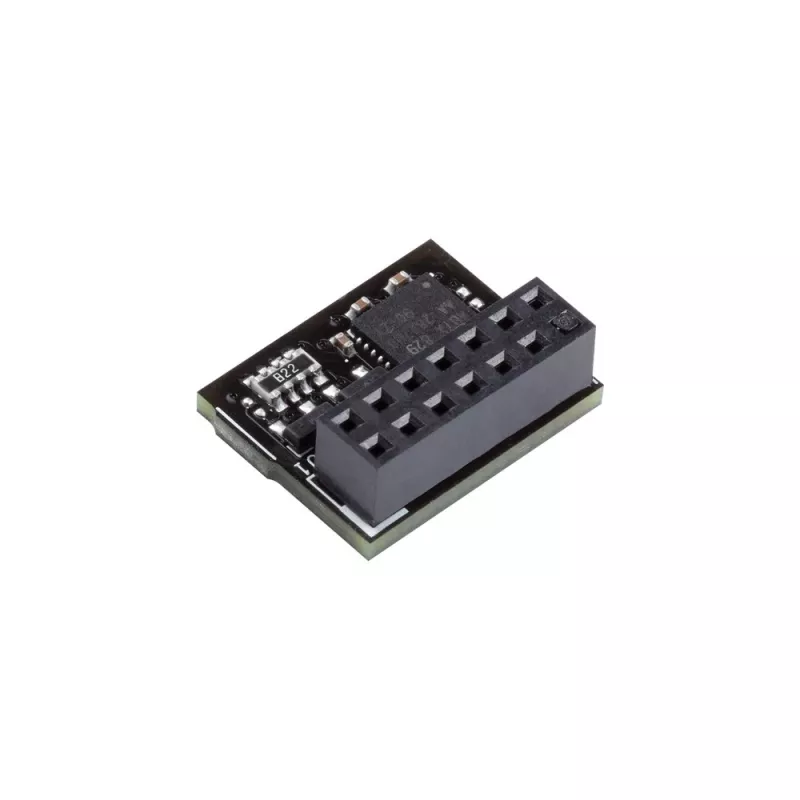 TPM-module ASUS TPM-SPI 2.0, host-interface SPI, breedte 16 mm, diepte 13 mm