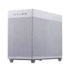 Pc-behuizing ASUS Prime AP201 MicroATX Mini Tower wit — ondersteunt microATX, GPU tot 338 mm, 3×3,5-inch + 1×2,5-inch drives, USB-A 3.2 Gen1×2, USB-C 3.2 Gen2×1
