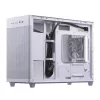 Pc-behuizing ASUS Prime AP201 MicroATX Mini Tower wit — ondersteunt microATX, GPU tot 338 mm, 3×3,5-inch + 1×2,5-inch drives, USB-A 3.2 Gen1×2, USB-C 3.2 Gen2×1