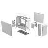 Pc-behuizing ASUS Prime AP201 MicroATX Mini Tower wit — ondersteunt microATX, GPU tot 338 mm, 3×3,5-inch + 1×2,5-inch drives, USB-A 3.2 Gen1×2, USB-C 3.2 Gen2×1