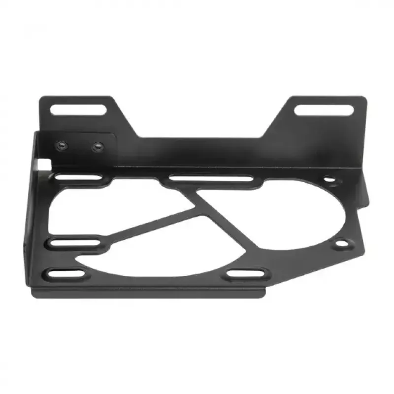 Montageset Silverstone FDP01 staal zwart 92x142x35mm