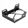 Montageset Silverstone FDP01 staal zwart 92x142x35mm