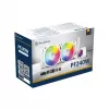 All-in-one-vloeistofkoeler Silverstone SST-PF240W-ARGB-V2 12 cm wit