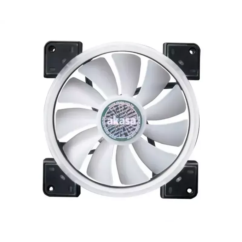 Ventilator Akasa Vegas TLY 14 cm zwart doorschijnend