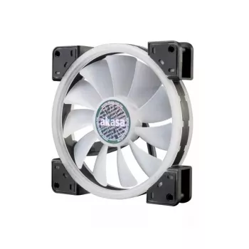 Ventilator Akasa Vegas TLY 14 cm zwart doorschijnend