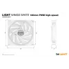 be quiet Light Wings White | 120mm PWM-High-Speed Triple-Pack computerbehuizingsventilator 12 cm 3 stuks