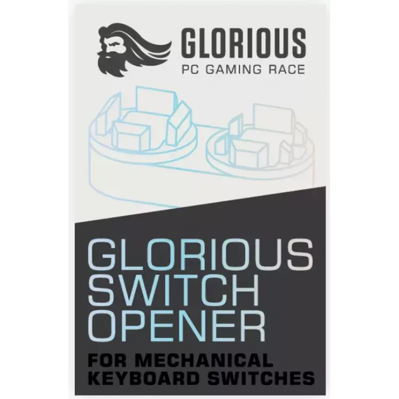 Toetsenbord Switch Opener Glorious PC Gaming Race GLO-ACC-SO ABS geel