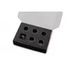 Compressiering EK Water Blocks aluminium zwart 6 stuks