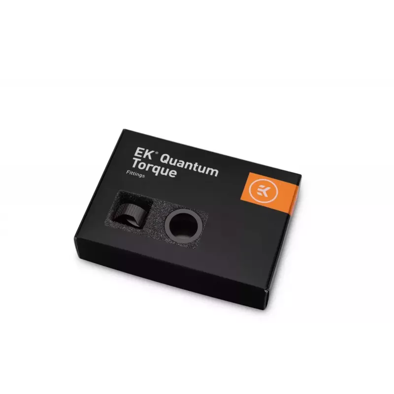 Compressiering EK Water Blocks aluminium zwart 6 stuks