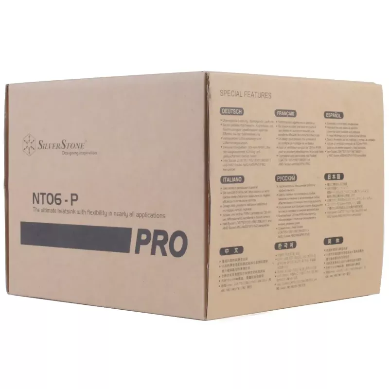 Processorkoeler Silverstone NT06-PRO, 12 cm