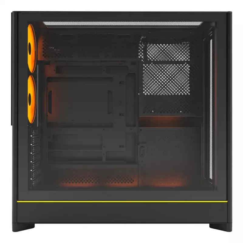 PC-behuizing Montech HS01 PRO Midi Tower zwart