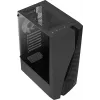 Aerocool WAVEBKV3 ATX PC-behuizing van gehard glas met 4xRGB-ventilatoren zwart