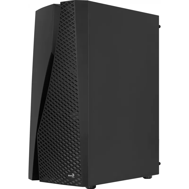Aerocool WAVEBKV3 ATX PC-behuizing van gehard glas met 4xRGB-ventilatoren zwart