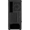 Aerocool WAVEBKV3 ATX PC-behuizing van gehard glas met 4xRGB-ventilatoren zwart
