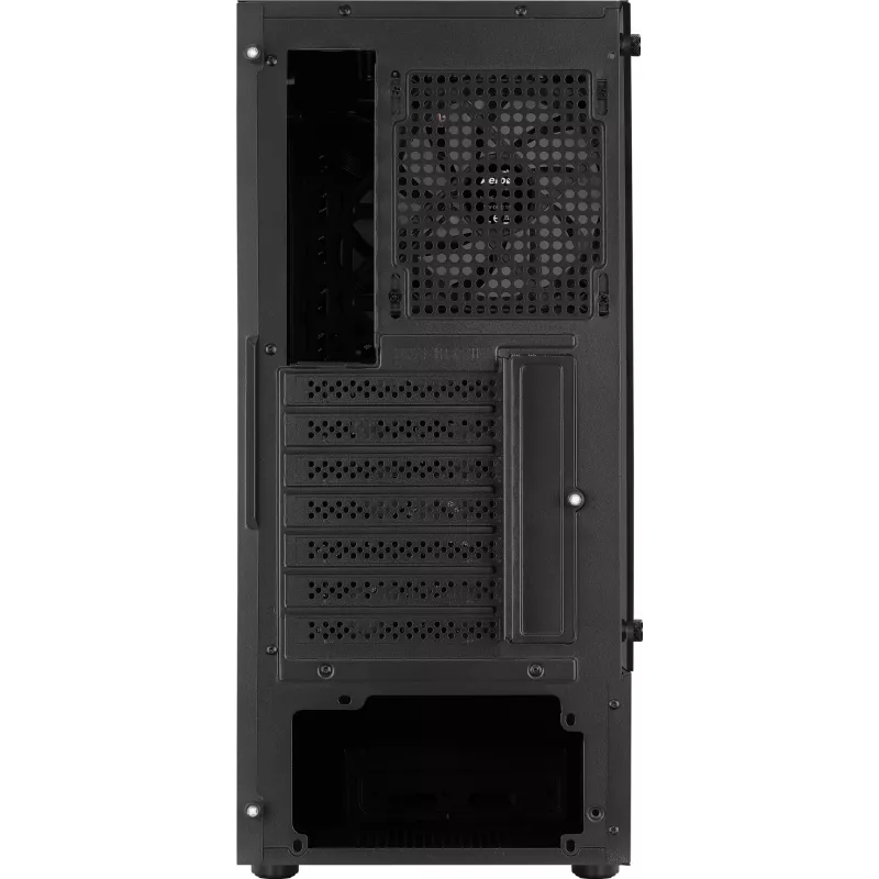 Aerocool WAVEBKV3 ATX PC-behuizing van gehard glas met 4xRGB-ventilatoren zwart
