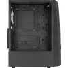 Aerocool WAVEBKV3 ATX PC-behuizing van gehard glas met 4xRGB-ventilatoren zwart