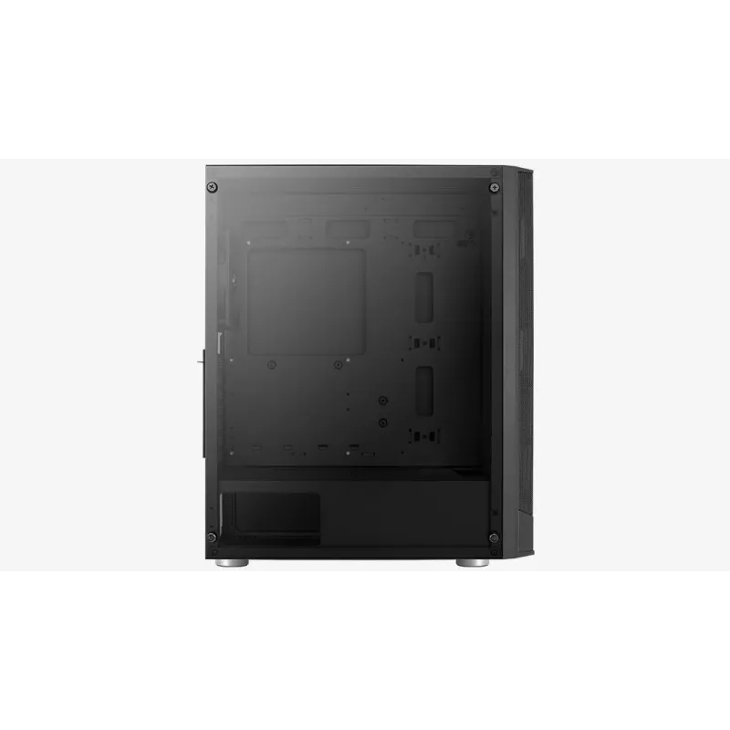 PC-behuizing Aerocool Prism-G-BK-v1 Midi Tower zwart