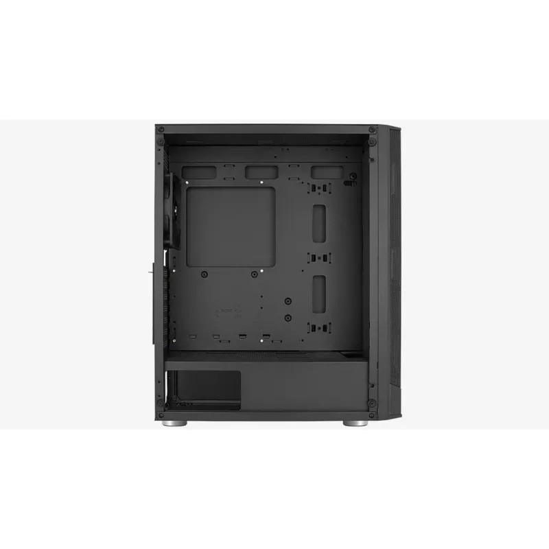 PC-behuizing Aerocool Prism-G-BK-v1 Midi Tower zwart