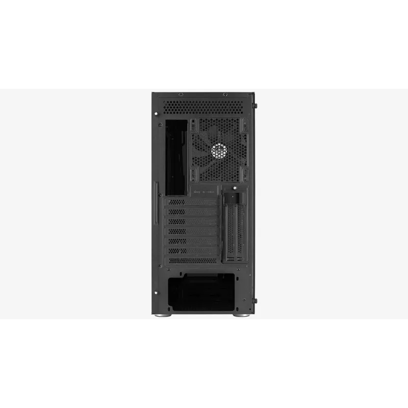 PC-behuizing Aerocool Prism-G-BK-v1 Midi Tower zwart