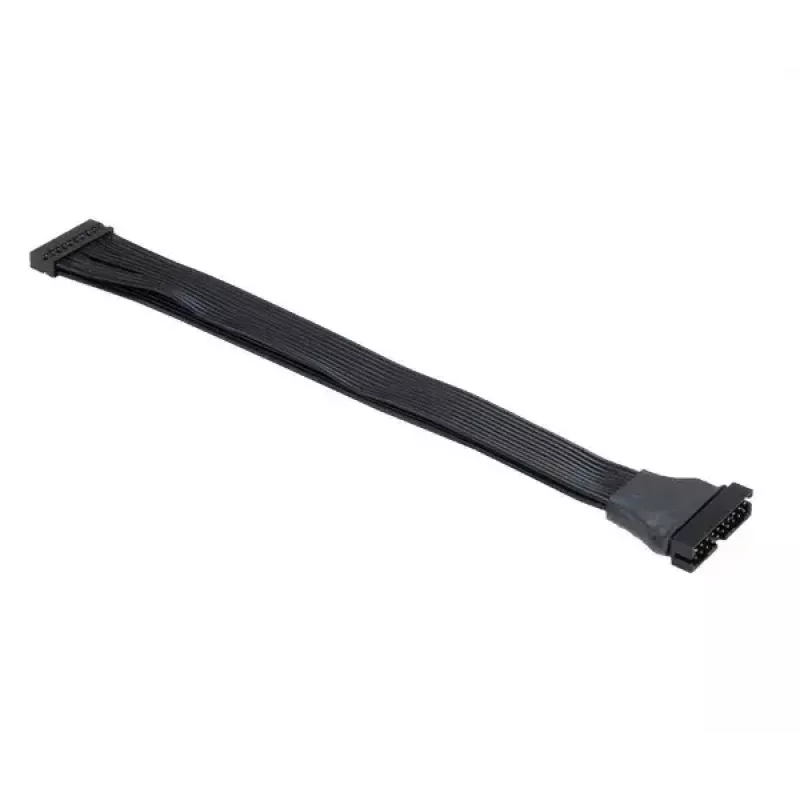 Flatcable Akasa AK-CBUB45-15BK zwart 0,15 m 1 stuk