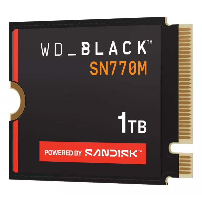 WESTERN DIGITAL SSD - WD_BLACK SN770M - 1TB - PCIe Gen4 - M.2 2230