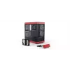 PC-behuizing HYTE Y40 Midi Tower zwart, rood