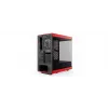 PC-behuizing HYTE Y40 Midi Tower zwart, rood
