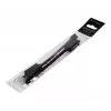 SilverStone SST-CPF05 PWM-ventilatortoerentalverlagingskabel, 10 cm, 2-pack, zwart
