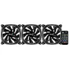 Aerocool ASTRO12PRO kit 3 ventilatoren PC 12cm LED RGB antivibratie afstandsbediening