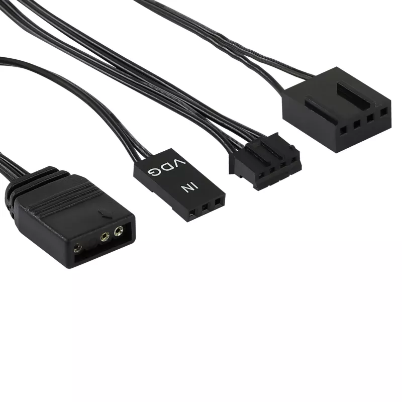 Aerocool ASTRO12PRO kit 3 ventilatoren PC 12cm LED RGB antivibratie afstandsbediening