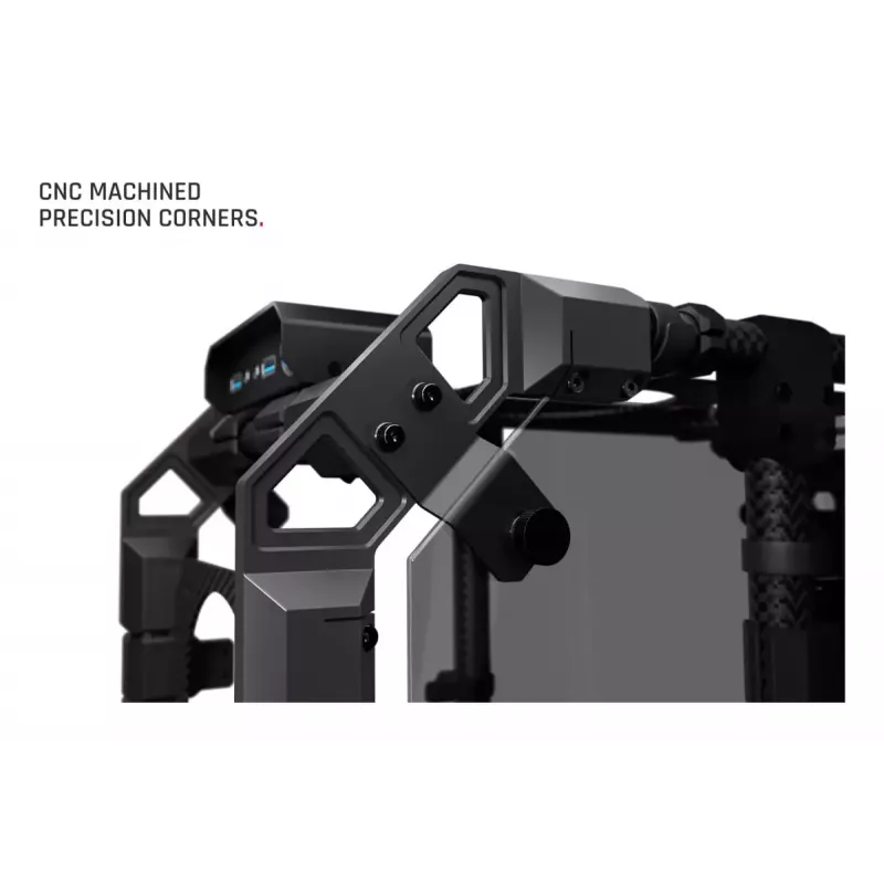 PC-behuizing Alphacool Apex Skeleton Full Tower zwart