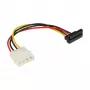 InLine SATA-stroomadapterkabel 5,25 inch / 15-pin SATA 0,15 m, haaks naar beneden