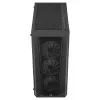 Aerocool PRISMBKV3 pc-behuizing ATX zwart 4 ventilatoren ARGB voorzijde zijde van gehard glas