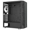 Aerocool PRISMBKV3 pc-behuizing ATX zwart 4 ventilatoren ARGB voorzijde zijde van gehard glas