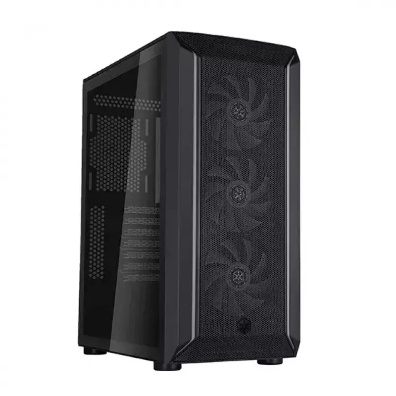 Silverstone FARA 511Z midi tower pc-behuizing zwart