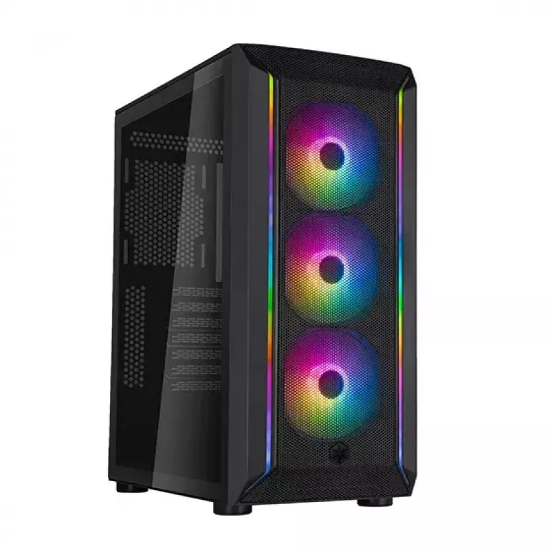 Silverstone FARA 511Z midi tower pc-behuizing zwart
