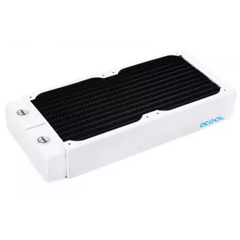 Radiator Alphacool 18647 koper staal zwart wit 124mm 272,1mm 45mm