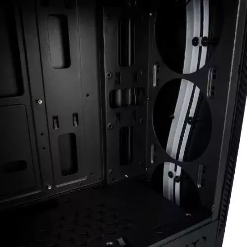 PC-behuizing Kolink Inspire K5 ARGB Midi Tower zwart
