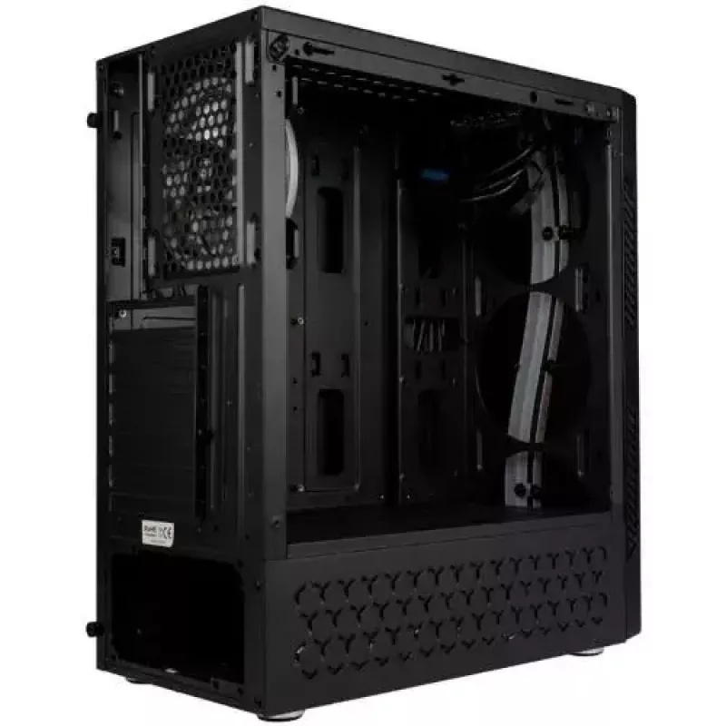 PC-behuizing Kolink Inspire K5 ARGB Midi Tower zwart