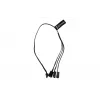Interne stroomkabel Alphacool 18601 0,3 m 3-pin recht