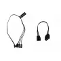 Interne stroomkabel Alphacool 18601 0,3 m 3-pin recht