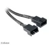 Akasa ventilator-splitter-bundel AK-CBFA04-KT04 — 4-pack PWM-ventilatorsplitterkabels