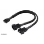 Akasa ventilator-splitter-bundel AK-CBFA04-KT04 — 4-pack PWM-ventilatorsplitterkabels